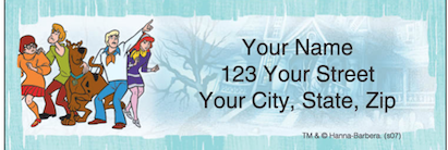 Scooby-Doo Mystery Inc. Label